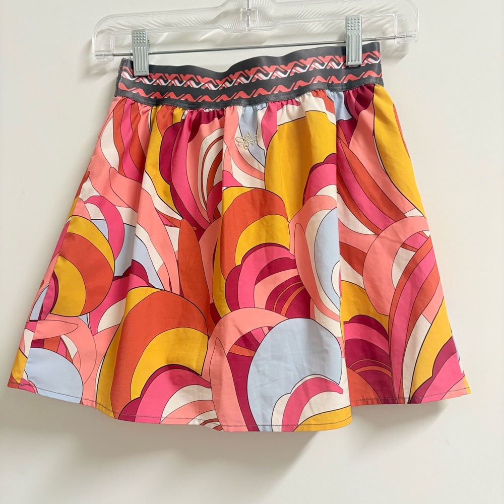 Johnny Was Multicolored Bee Active Flutter Skort … - image 6